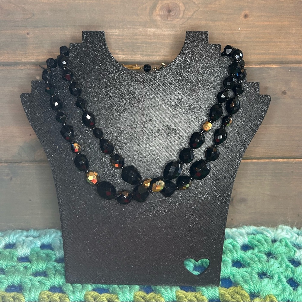 Vintage West Germany Two Strand Necklace